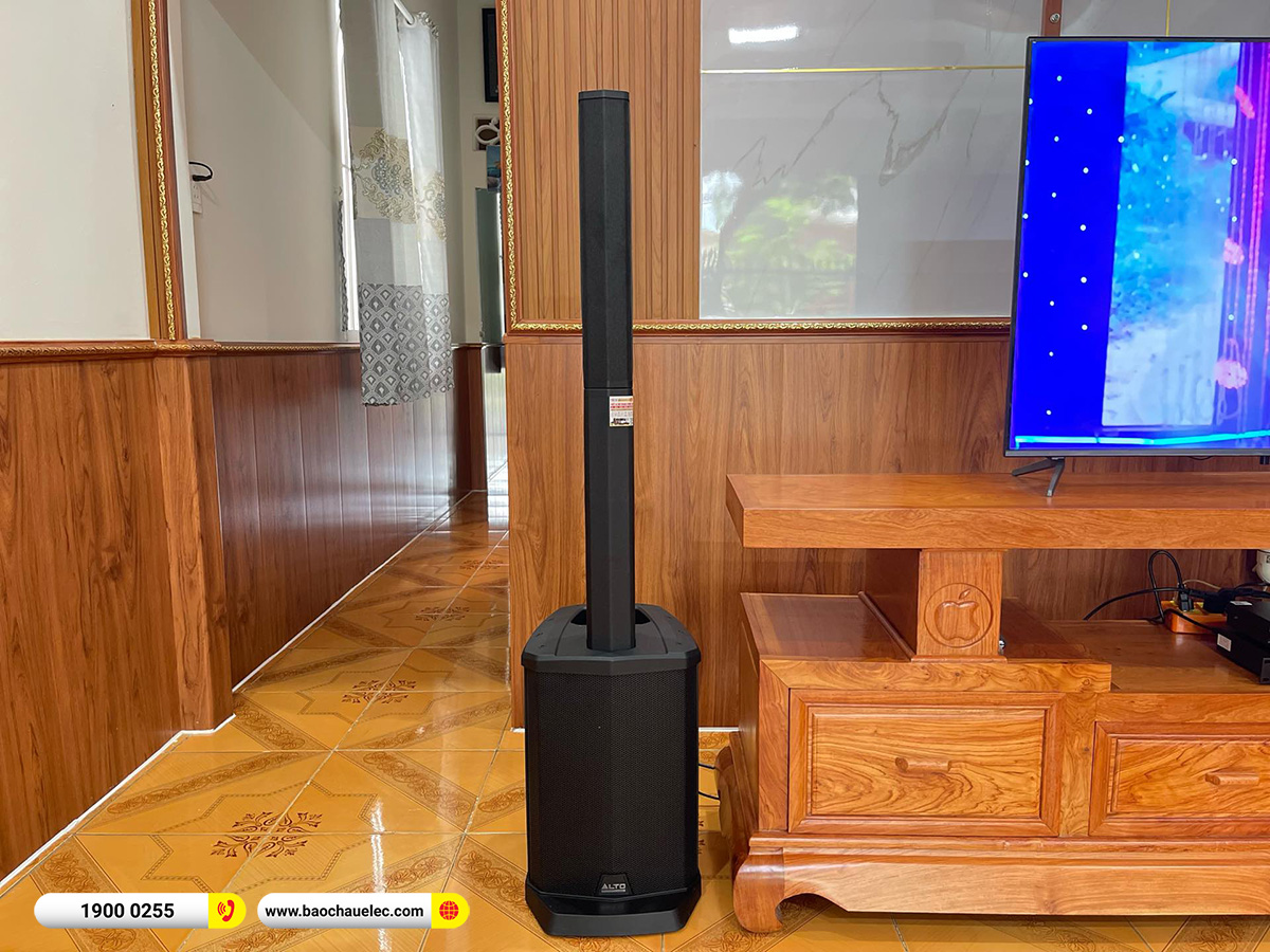 Lắp đặt dàn karaoke di động Alto hơn 31tr cho chú Hà tại Đồng Nai 