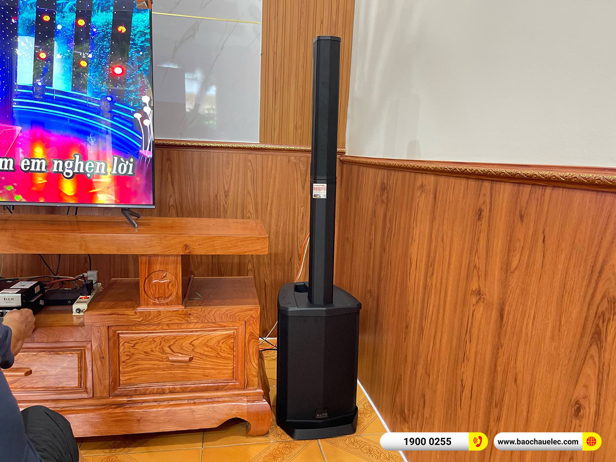 Lắp đặt dàn karaoke di động Alto hơn 31tr cho chú Hà tại Đồng Nai 