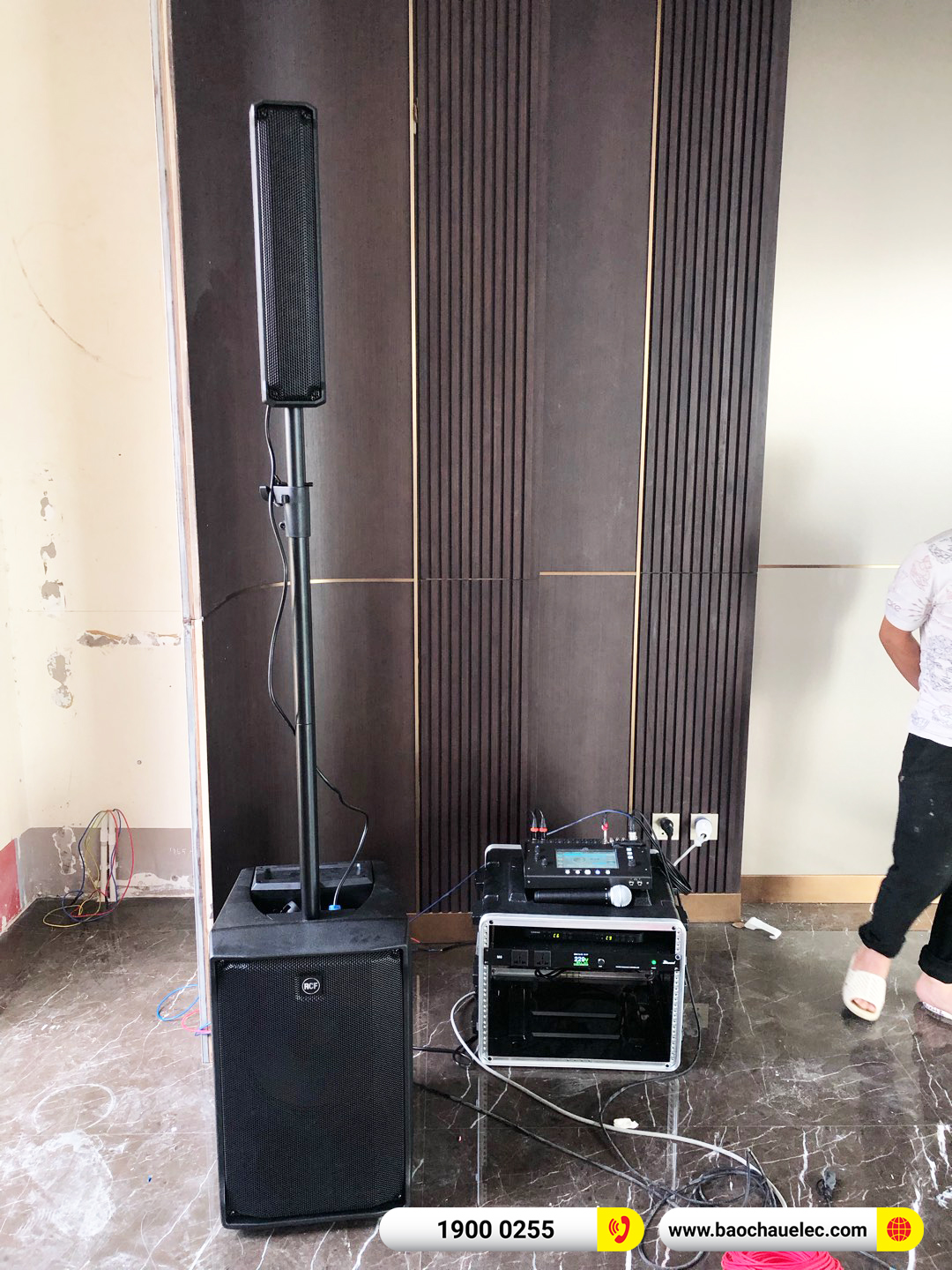 dàn karaoke di động RCF gần 119tr cho Công ty TNHH Thương mại Kỹ thuật TTC