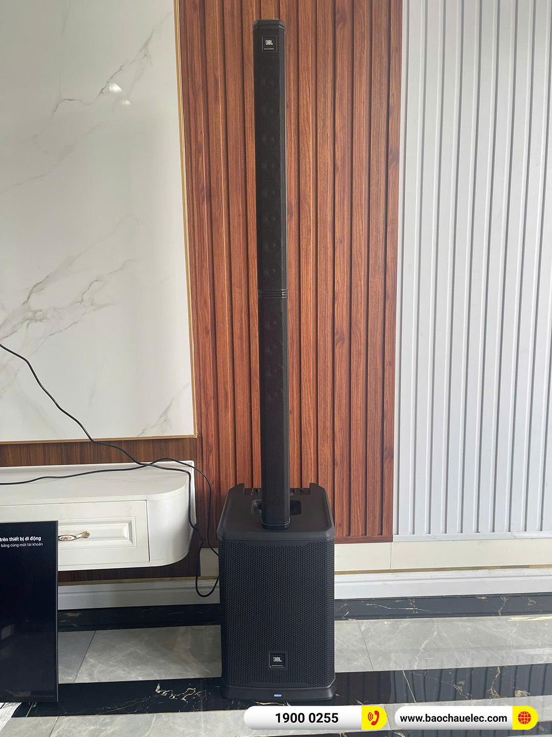 Lắp đặt dàn karaoke di động JBL hơn 77tr cho anh Hảo tại Vĩnh Long