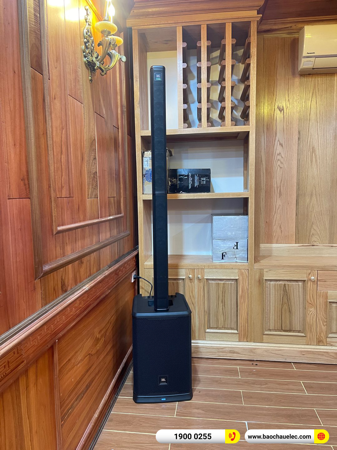 Lắp đặt d&agrave;n karaoke di động JBL hơn 90tr cho anh Linh ở H&agrave; Nội 