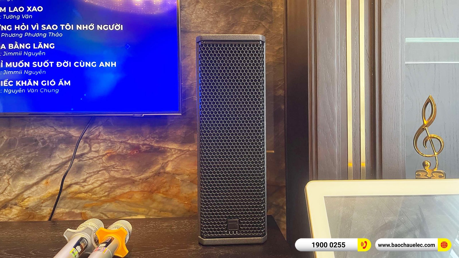 Lắp đặt dàn karaoke di động RCF hơn 166tr cho anh Bắc tại Hà Nội 