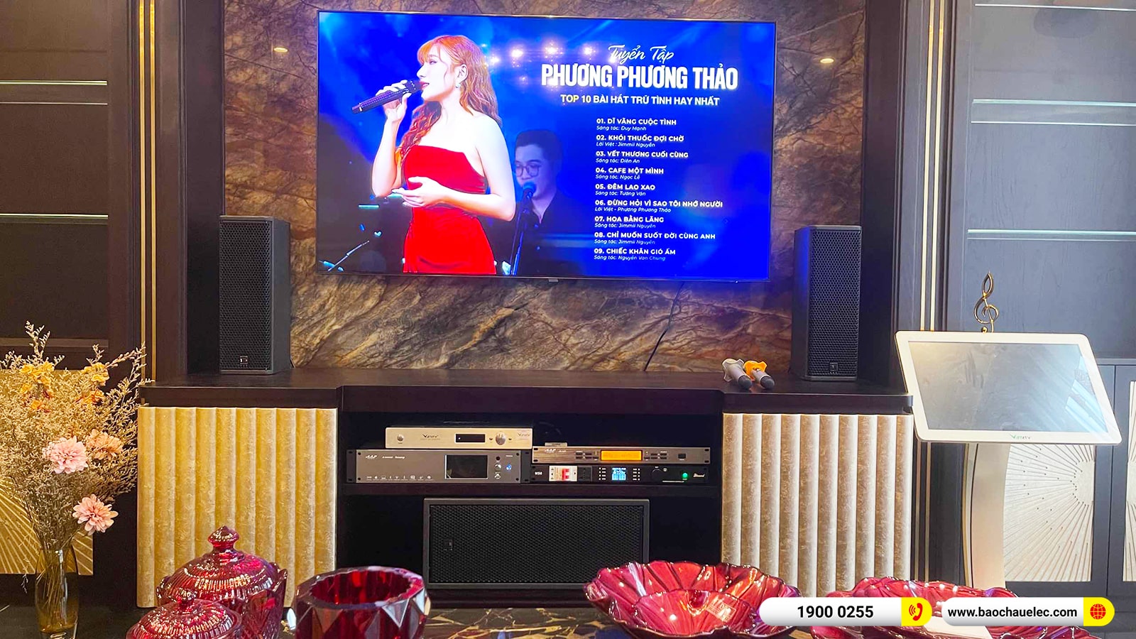 Lắp đặt dàn karaoke di động RCF hơn 166tr cho anh Bắc tại Hà Nội 