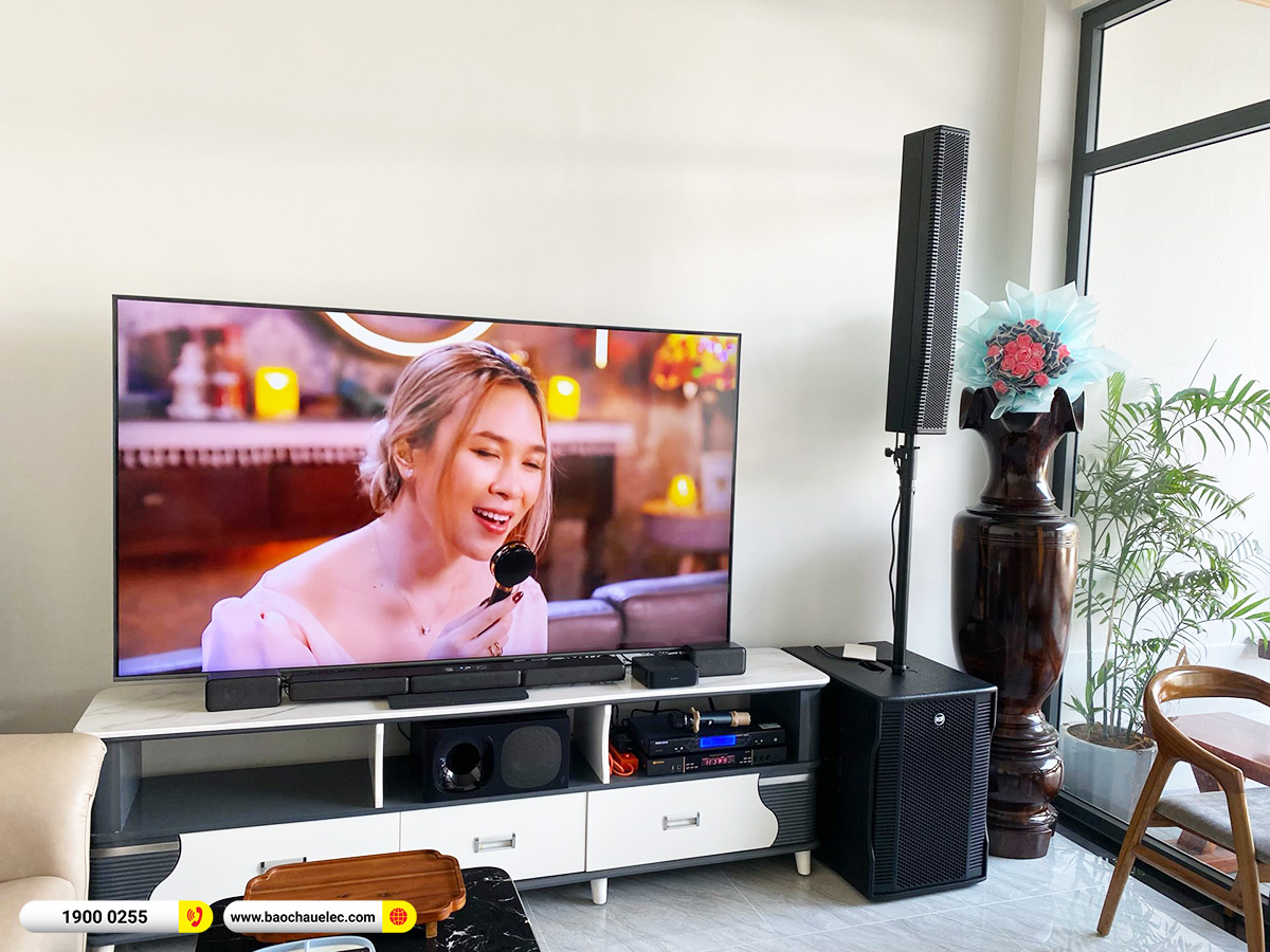 Lắp đặt d&agrave;n karaoke di động RCF hơn 100tr cho anh Phương tại Đồng Nai 