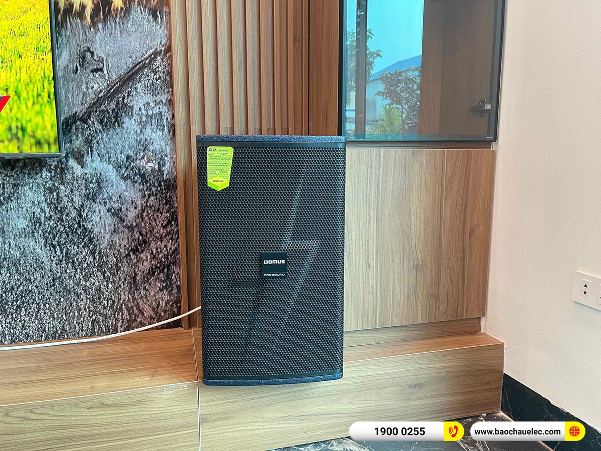Lắp đặt dàn karaoke Domus hơn 31tr cho anh Hải tại Hà Nội