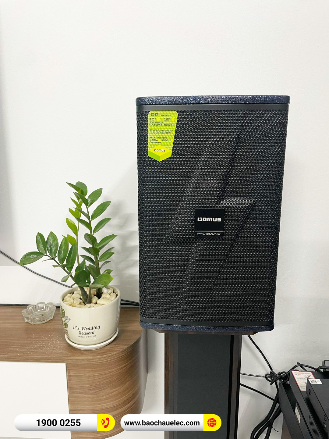 Lắp đặt dàn karaoke Domus hơn 37tr cho anh Hoàng tại Hà Nam