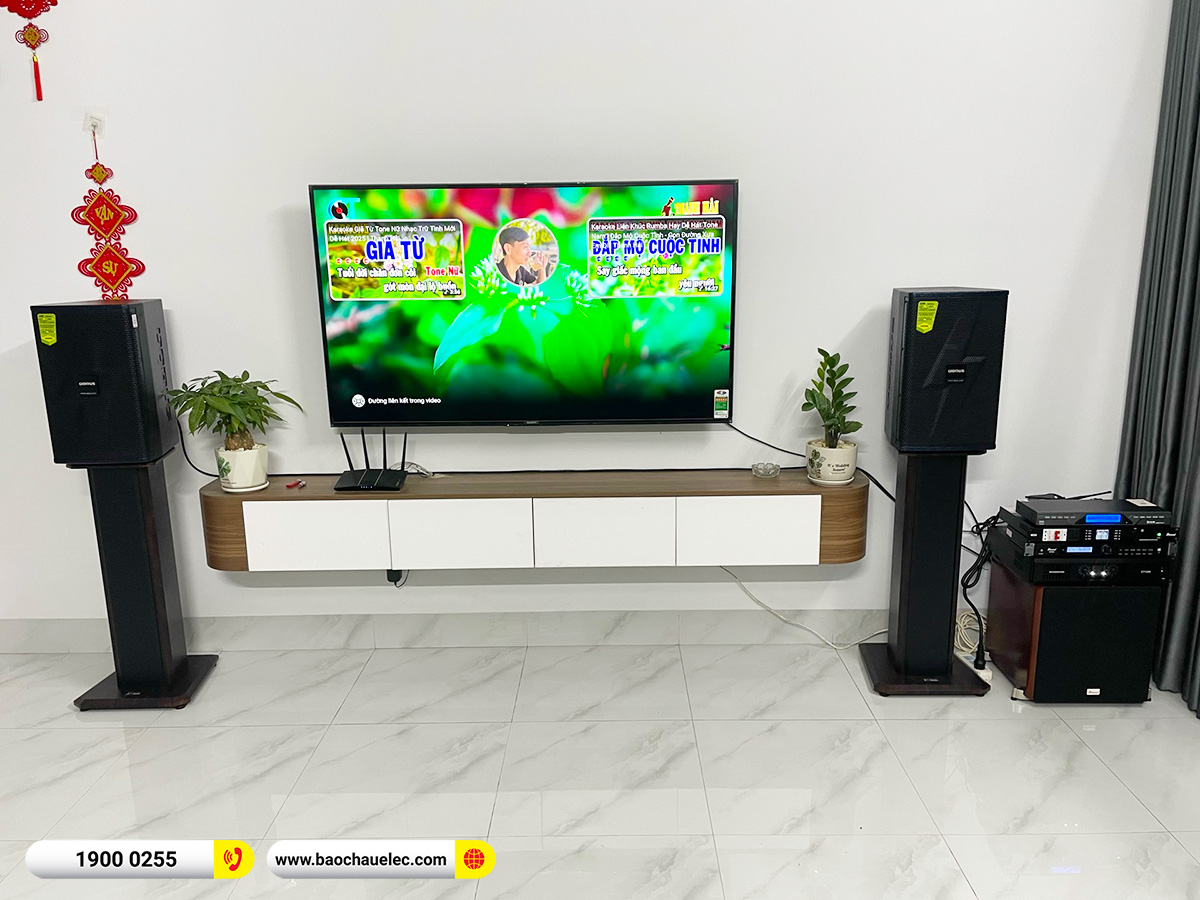 Lắp đặt dàn karaoke Domus hơn 37tr cho anh Hoàng tại Hà Nam