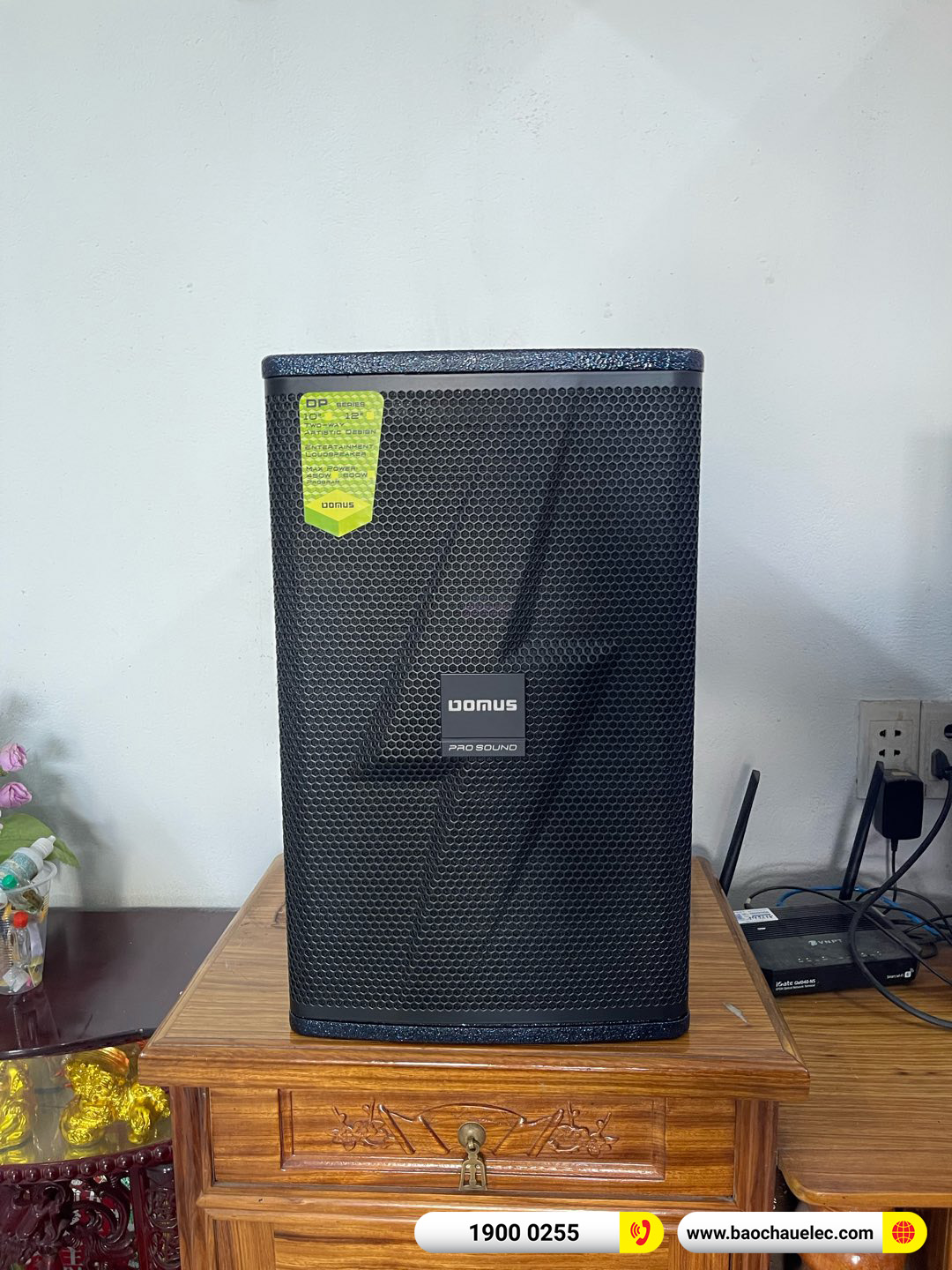 Lắp đặt d&agrave;n karaoke Domus hơn 26tr cho anh Huy tại Đồng Nai 