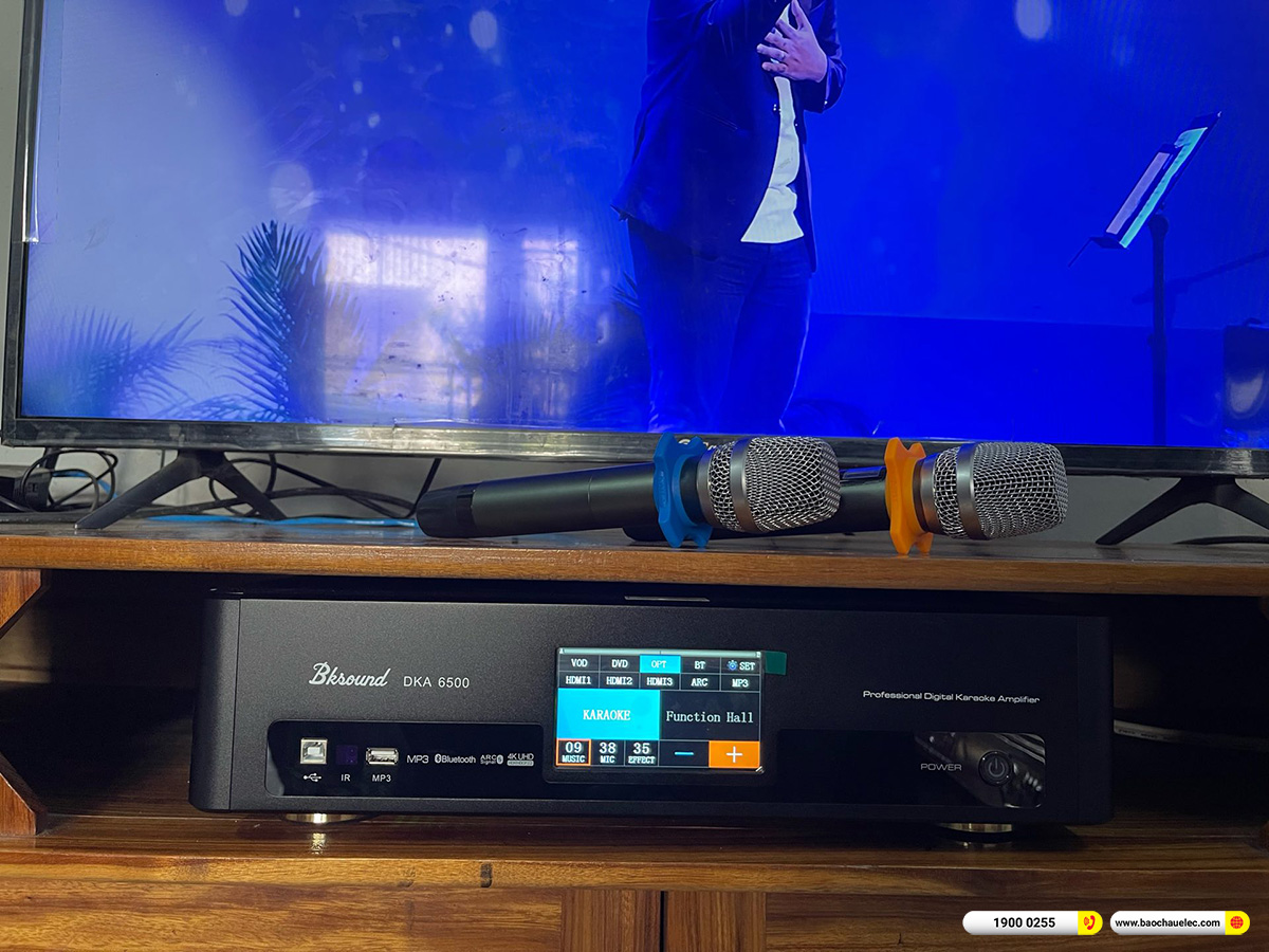 Lắp đặt d&agrave;n karaoke Domus hơn 26tr cho anh Huy tại Đồng Nai 