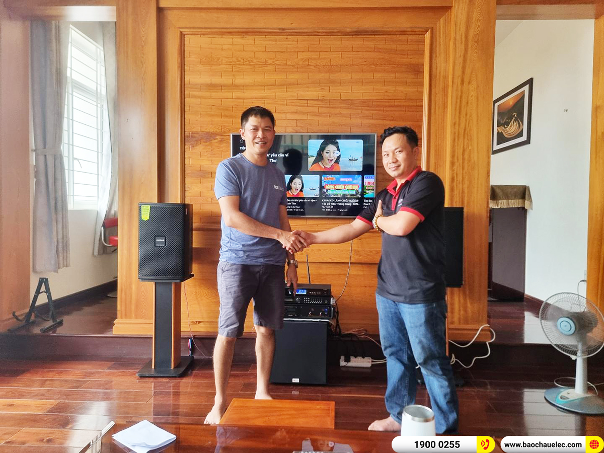 Lắp đặt dàn karaoke Domus 29tr cho anh Tuân ở Buôn Ma Thuột