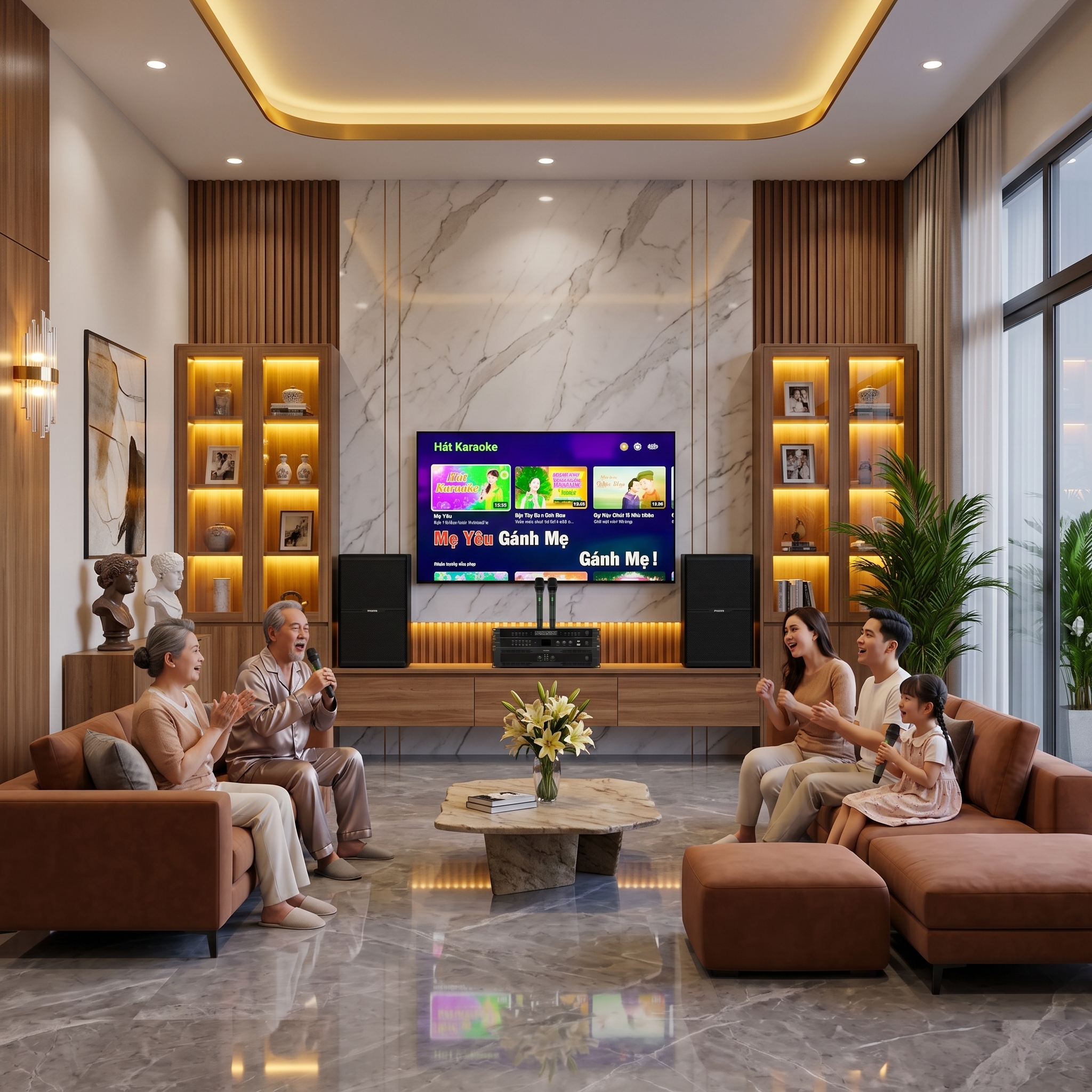 D&agrave;n karaoke đồng bộ Philips 06