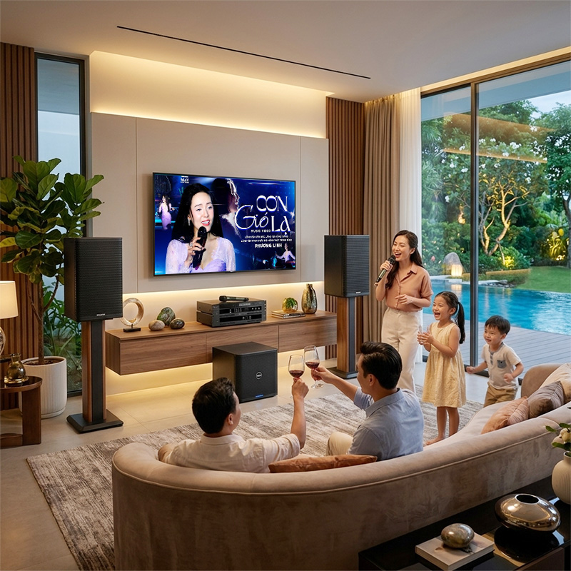 D&agrave;n karaoke đồng bộ Philips 08