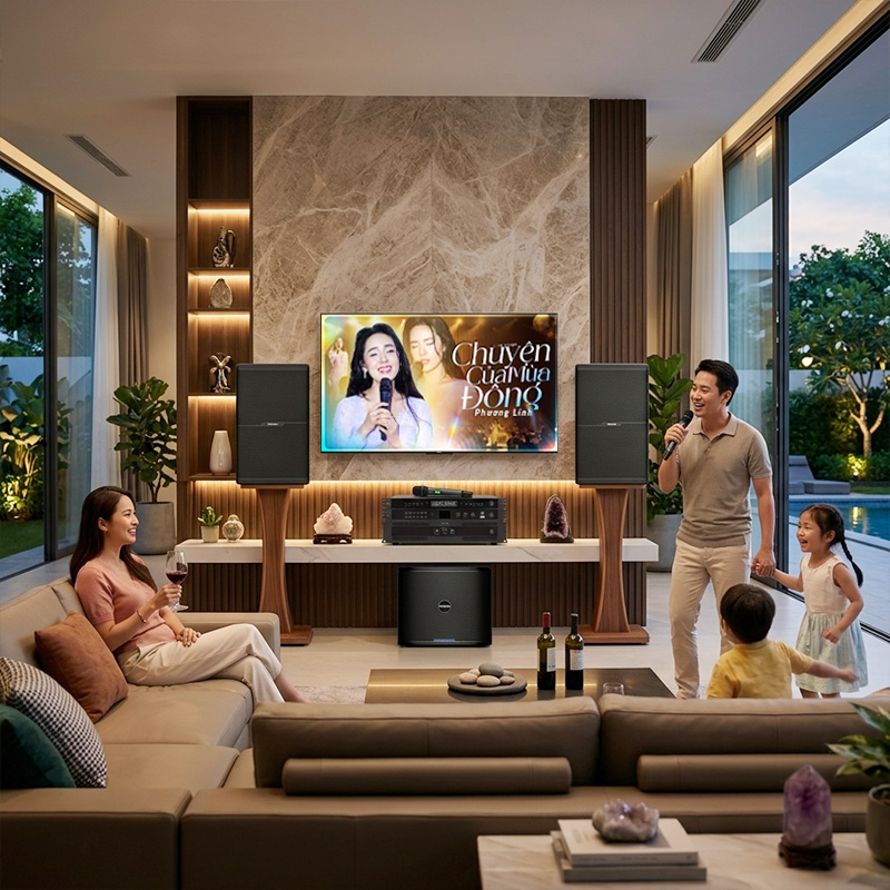 D&agrave;n karaoke đồng bộ Philips 09