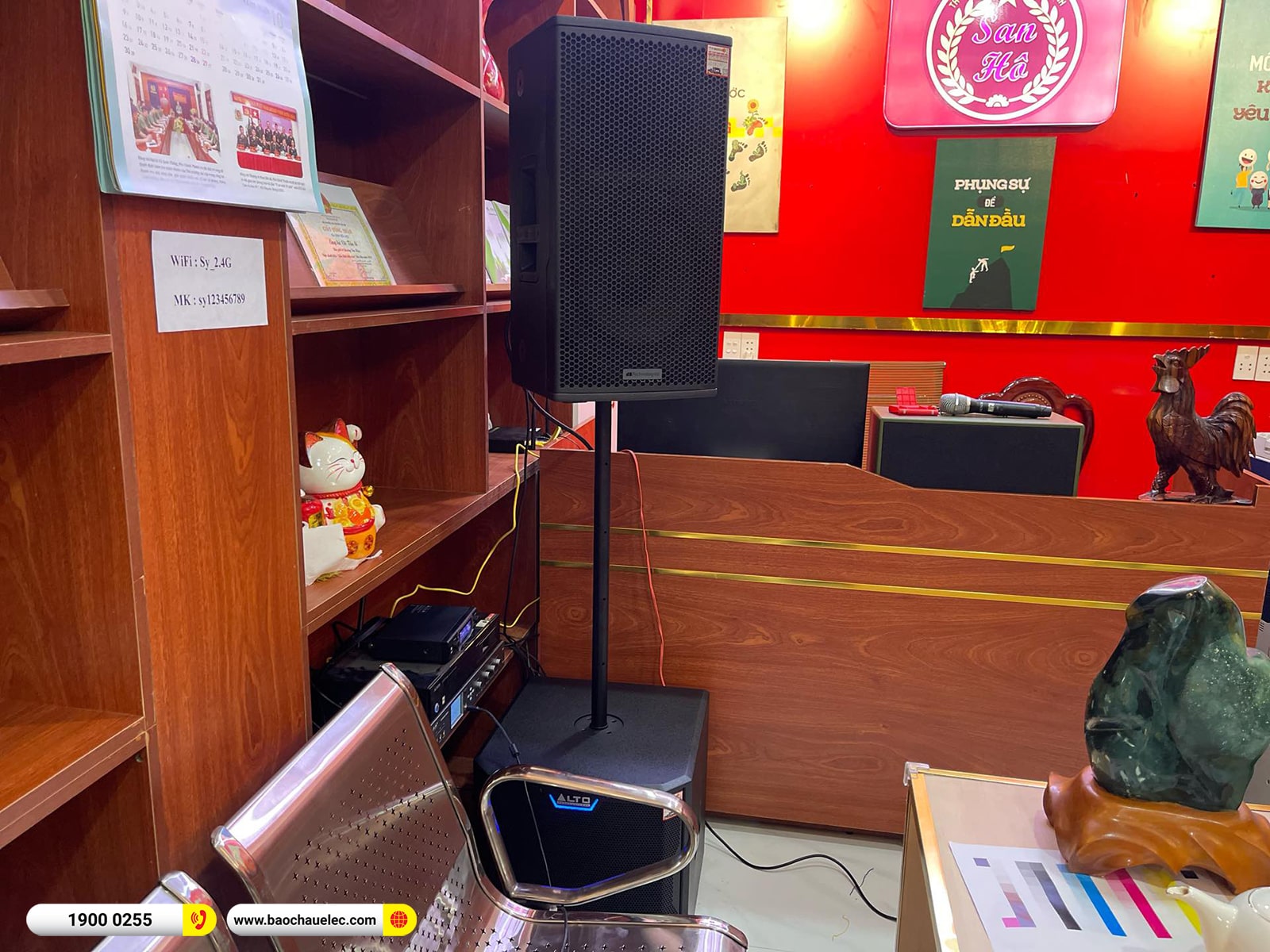 Lắp đặt dàn karaoke dBTechnologies hơn 81tr cho anh Sỹ tại Đồng Nai