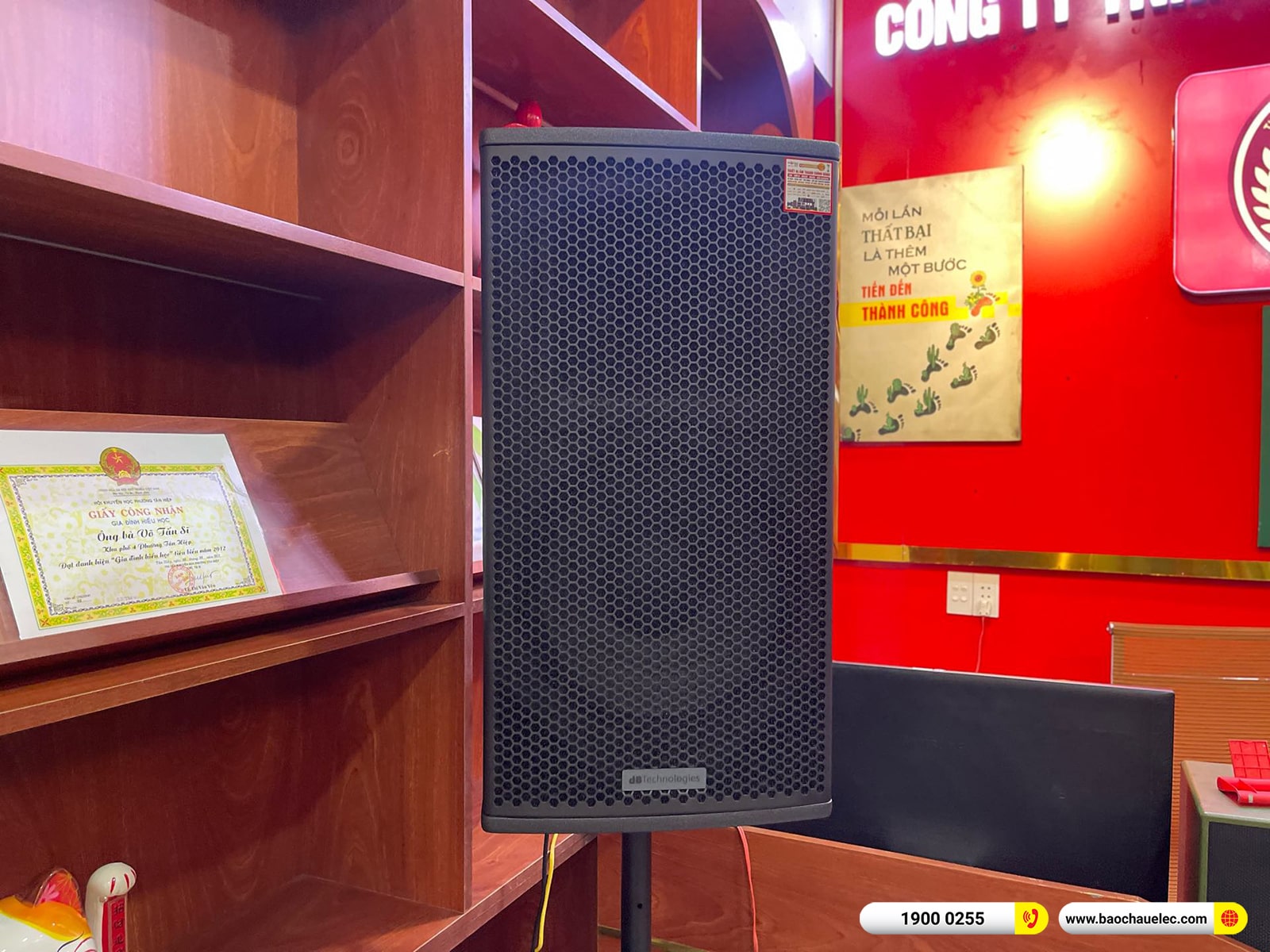 Lắp đặt dàn karaoke dBTechnologies hơn 81tr cho anh Sỹ tại Đồng Nai