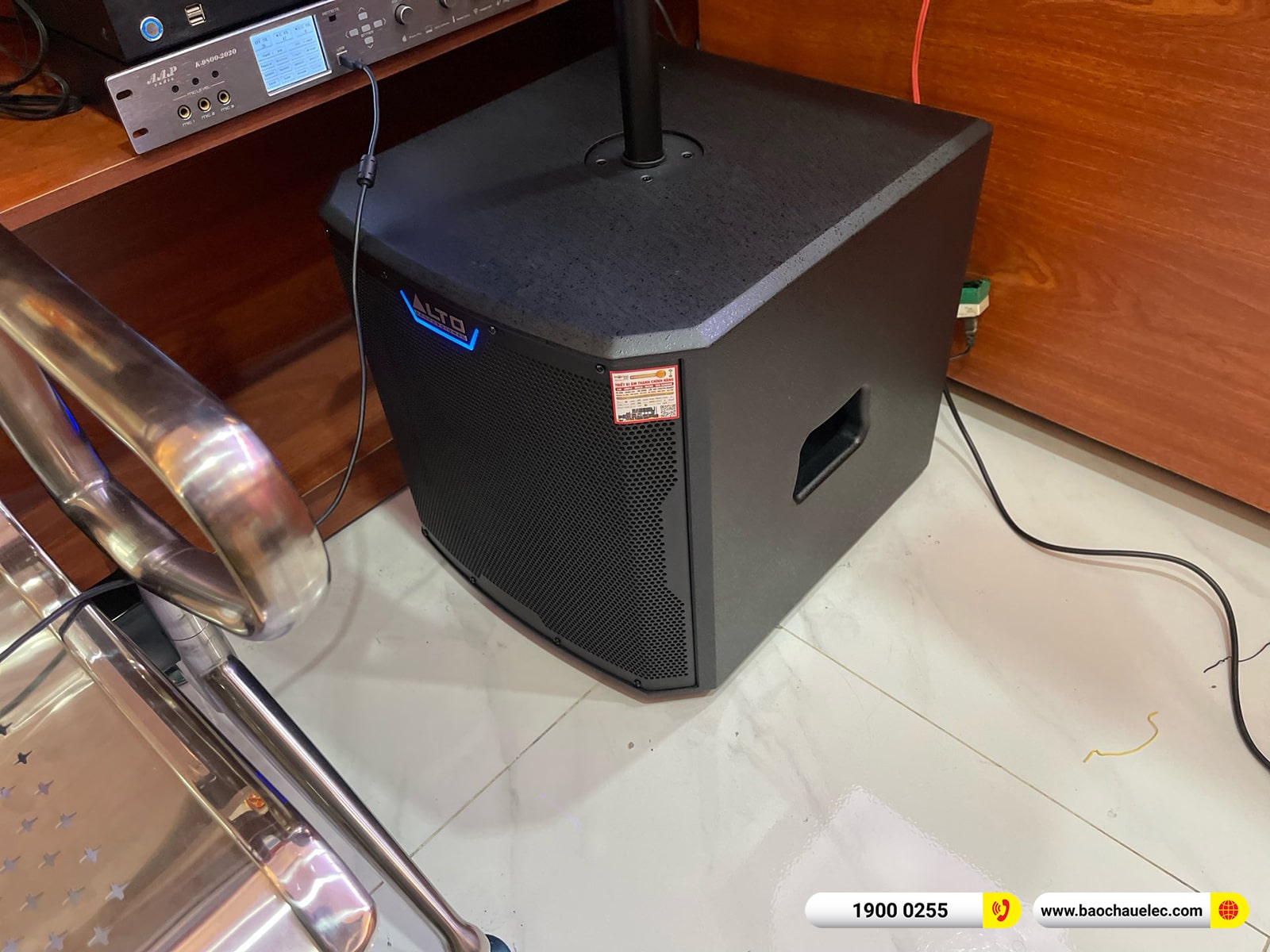 Lắp đặt dàn karaoke dBTechnologies hơn 81tr cho anh Sỹ tại Đồng Nai