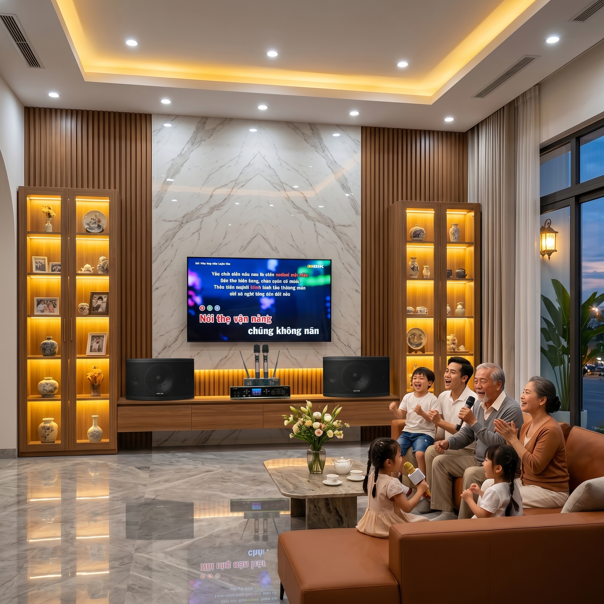 Dàn karaoke gia đình Philips 04