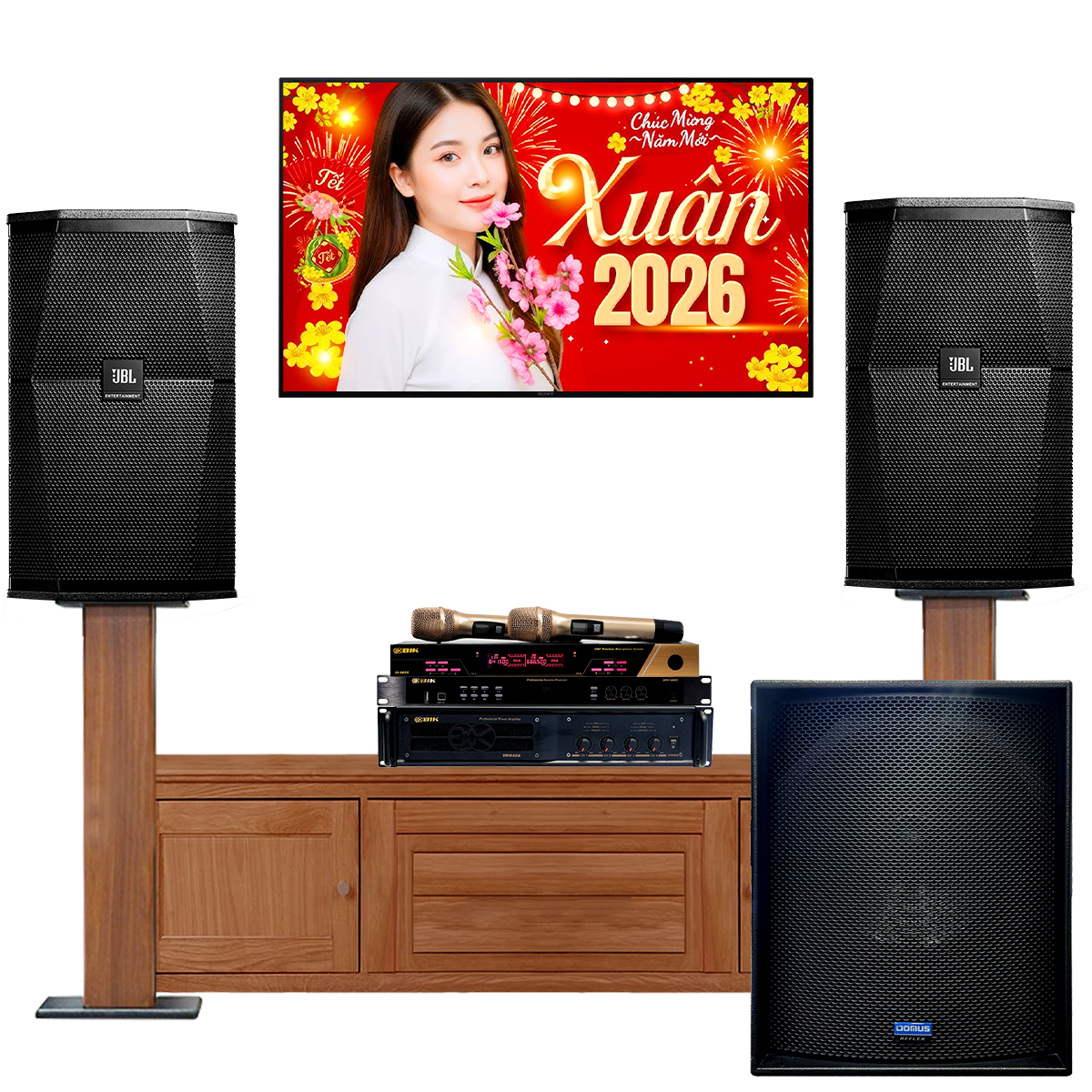 D&agrave;n karaoke JBL 14