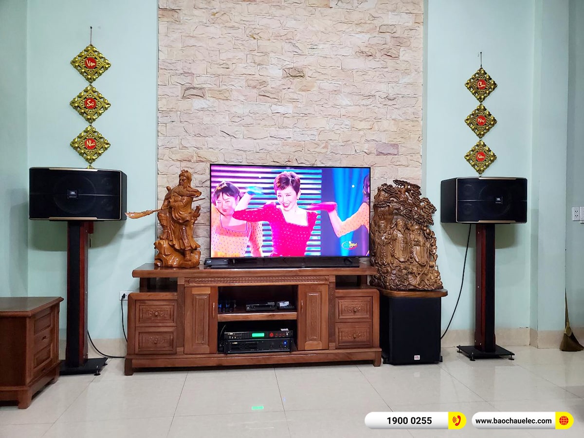 Lắp đặt dàn karaoke JBL gần 45tr cho anh Bảo tại Hà Nội (JBL Pasion 12, VM620A, BPR-5600, SW612, JBL VM200) 