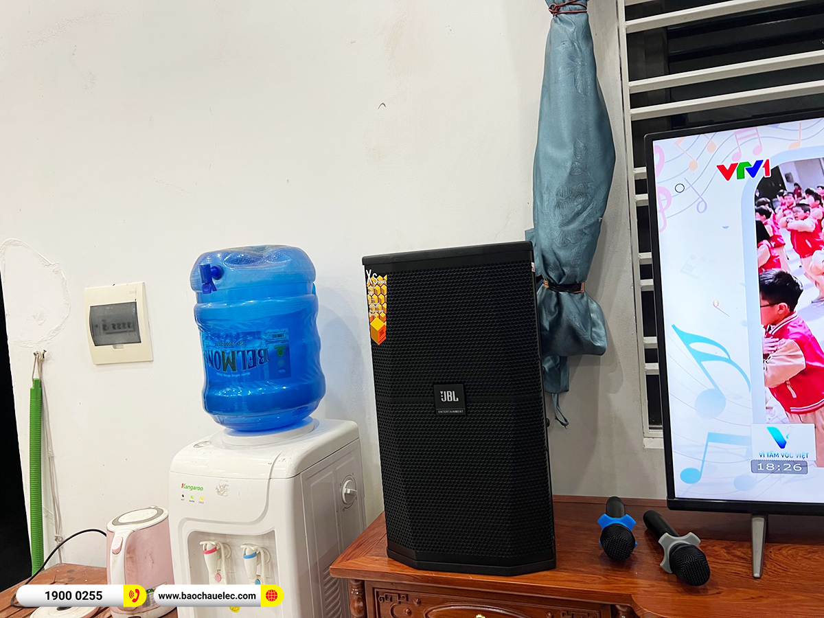 Lắp đặt d&agrave;n karaoke JBL hơn 60tr cho anh Chinh tại Hải Dương 