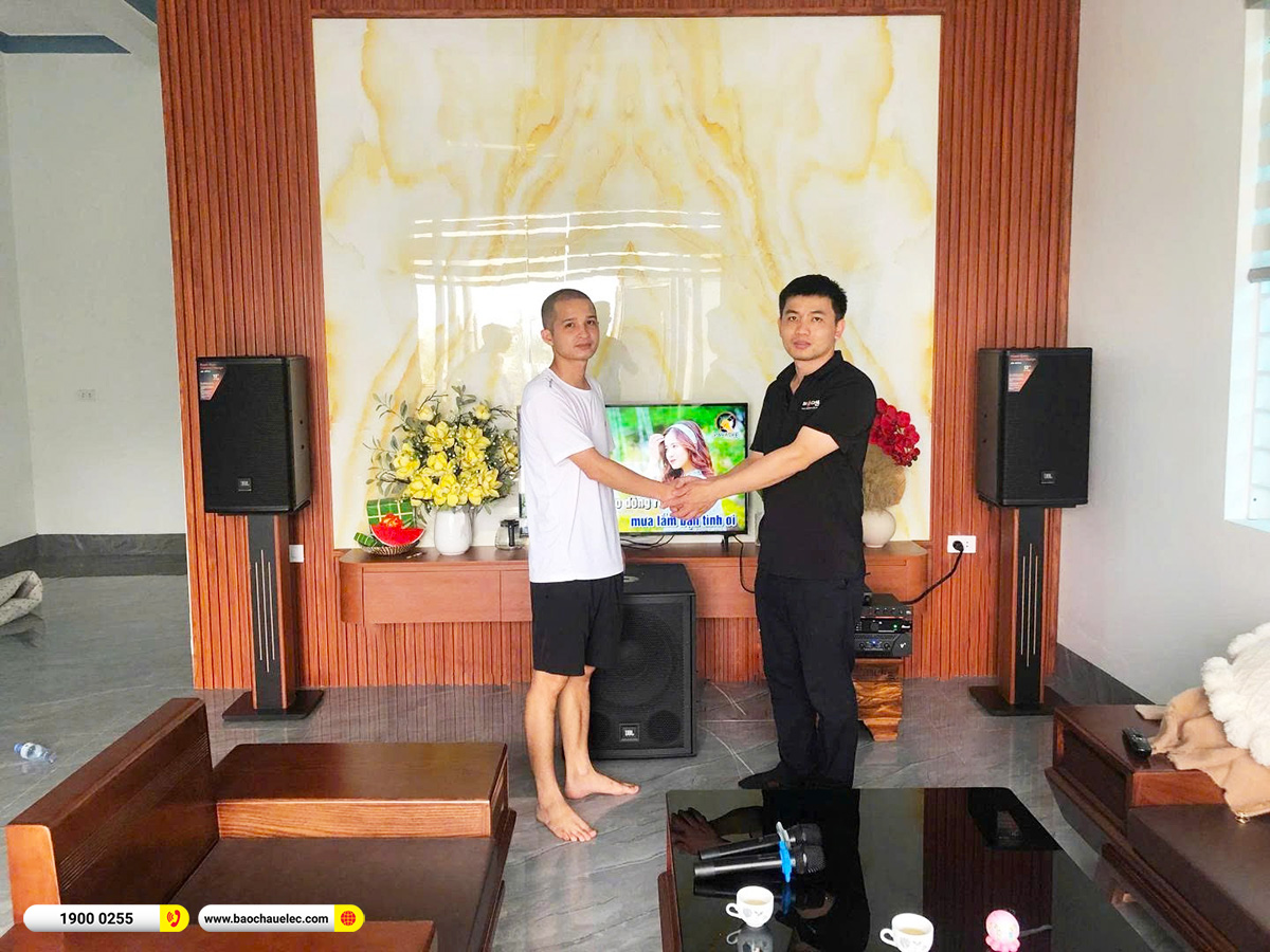 Lắp đặt dàn karaoke JBL hơn 84tr cho anh Dũng tại Phú Thọ