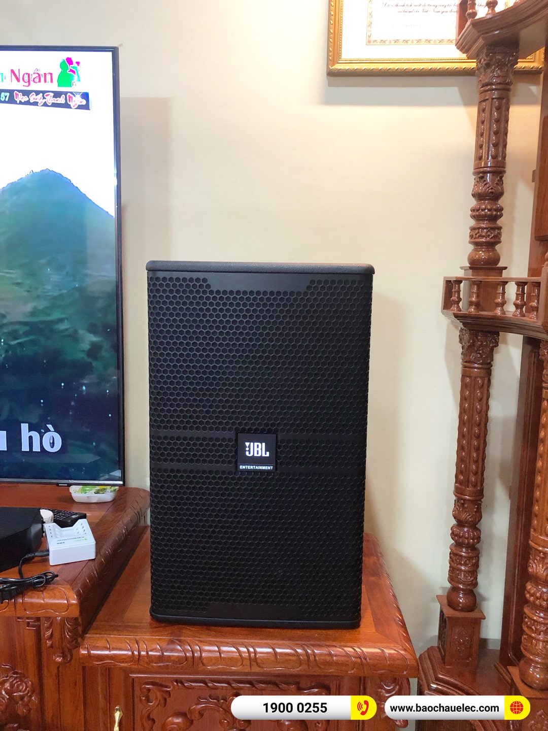 Lắp đặt dàn karaoke JBL hơn 98tr cho anh Huân tại Hà Nội (JBL KP4012 G2, VX8, VX10, JBL V8, 12SP, VM300)