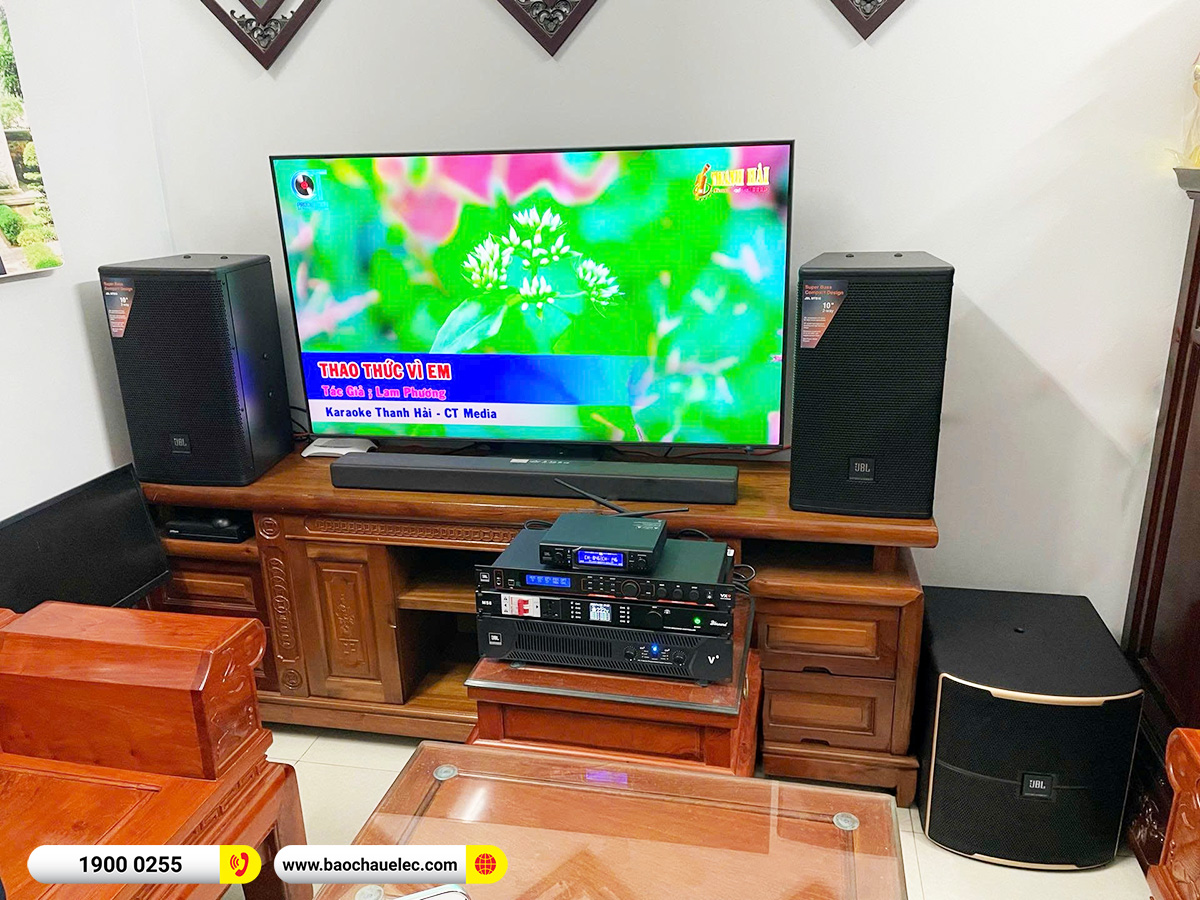 Lắp đặt dàn karaoke JBL hơn 73tr cho anh Kiên tại Hà Nội 