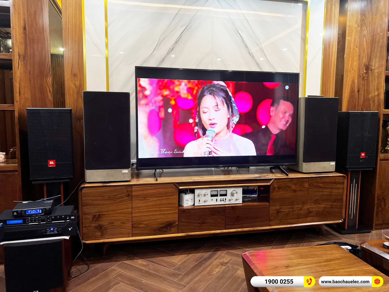 Lắp đặt dàn karaoke JBL gần 67tr cho anh Sơn tại Hà Nội