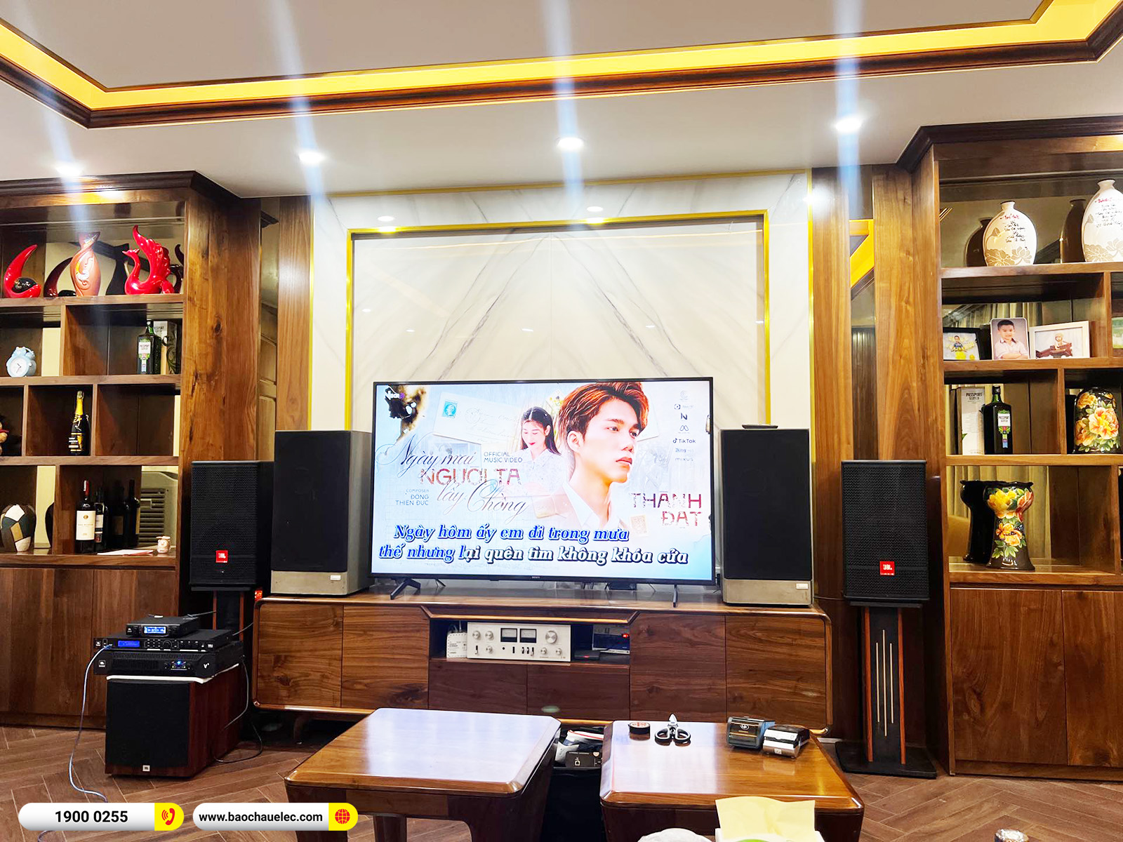 Lắp đặt dàn karaoke JBL gần 67tr cho anh Sơn tại Hà Nội