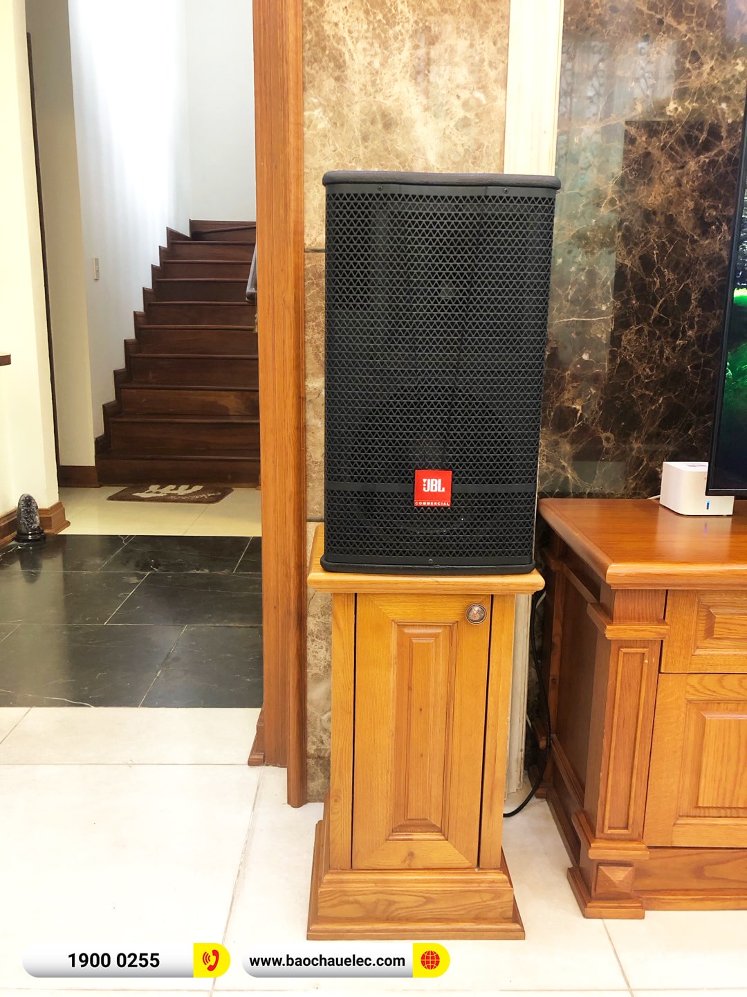 Lắp đặt dàn karaoke JBL hơn 53tr cho anh Thịnh tại Hà Nội (JBL CV1070, VM620A, KX180A, A120P, JBL VM200)