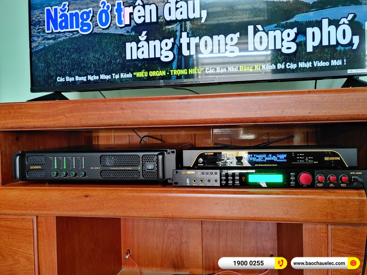 Lắp đặt dàn karaoke JBL gần 52tr cho anh Tư tại Thanh Hóa 