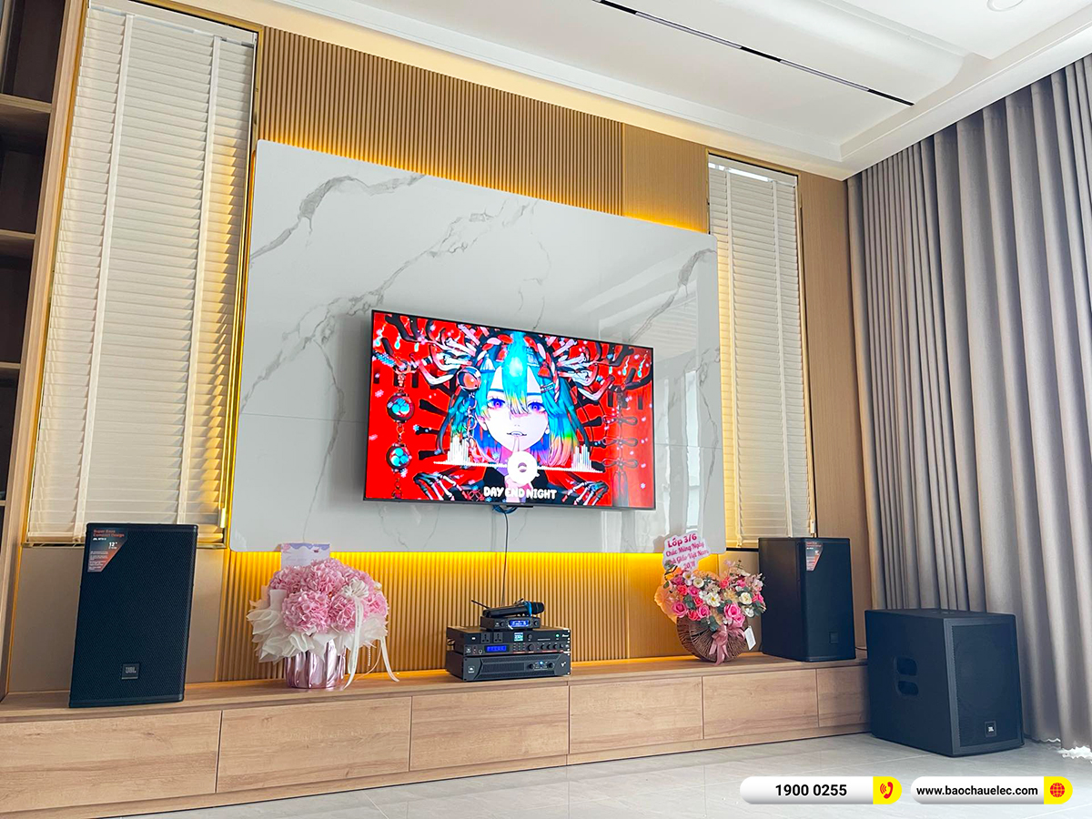 Lắp đặt d&agrave;n karaoke JBL hơn 70tr cho anh Vinh tại Vũng T&agrave;u 