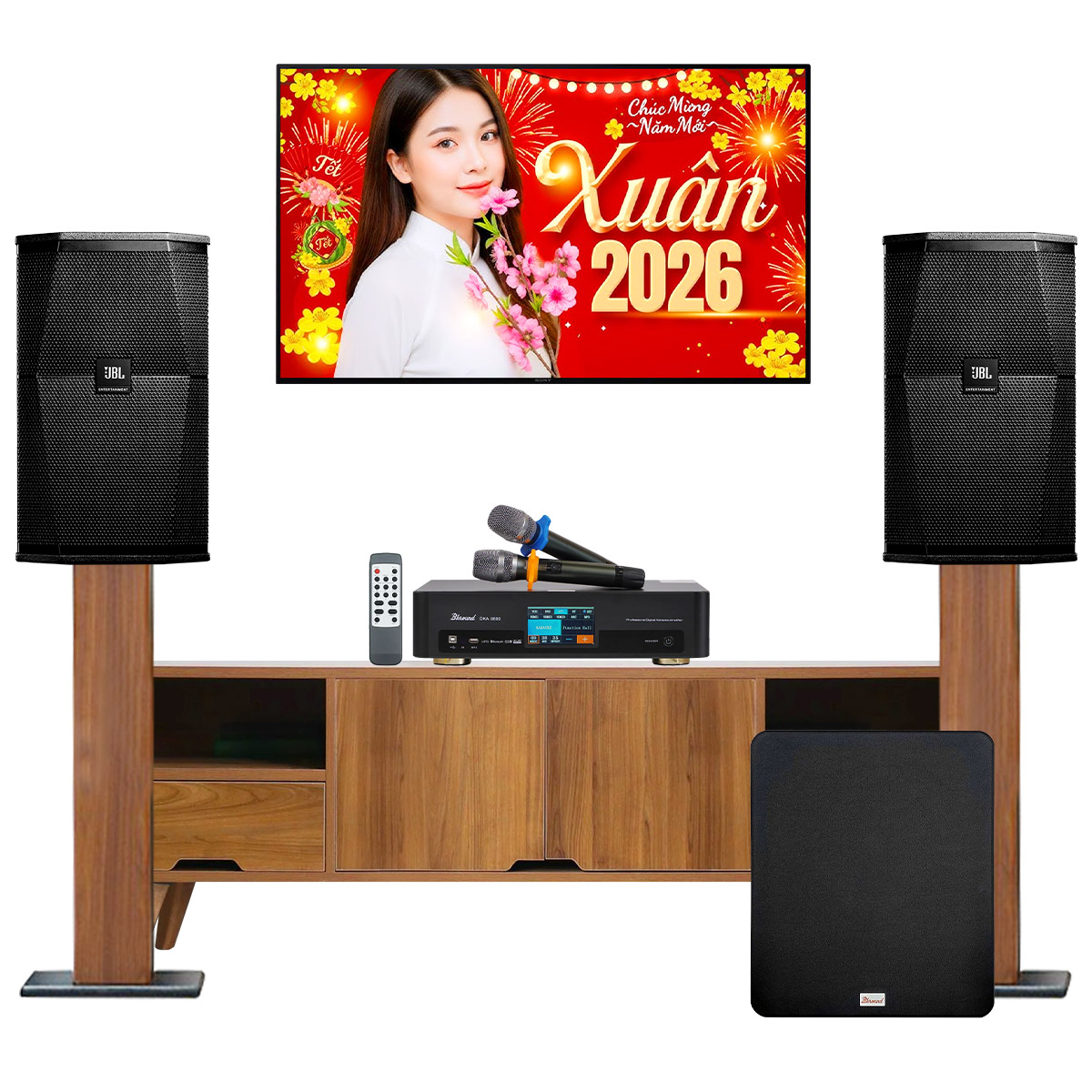 D&agrave;n karaoke JBL cao cấp 02