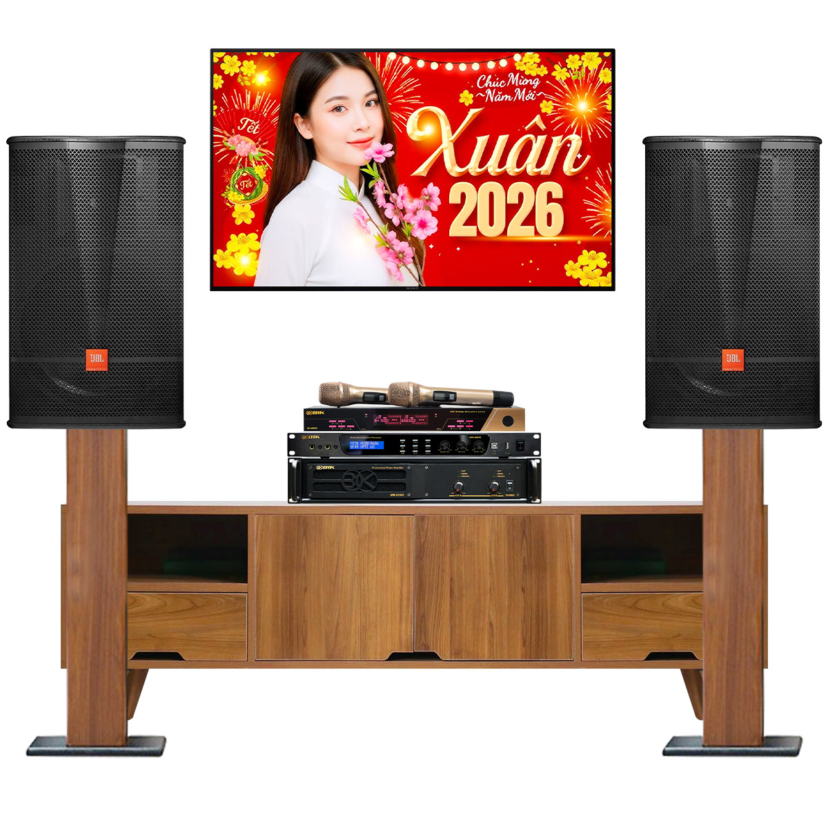 D&agrave;n karaoke JBL cao cấp 22