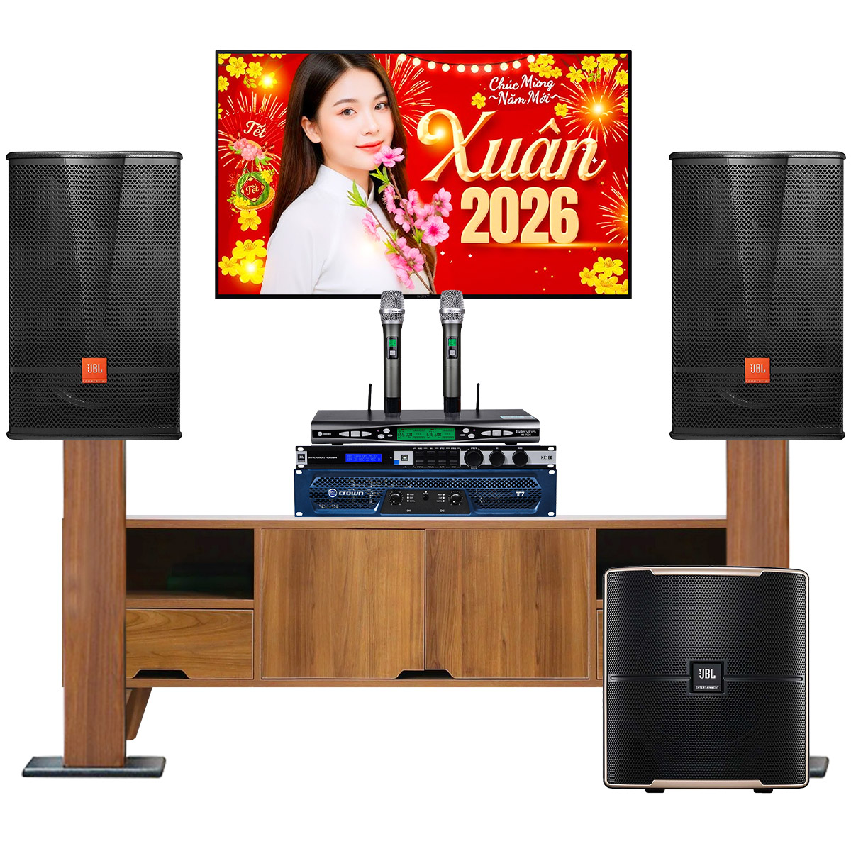 D&agrave;n karaoke JBL cao cấp 54