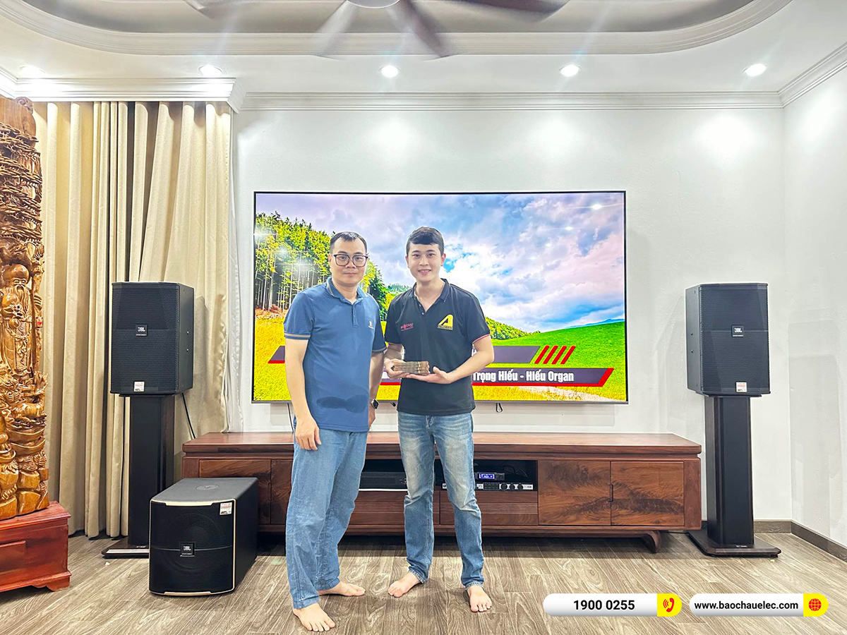 Lắp đặt dàn karaoke JBL hơn 82tr cho chị Hương tại Hà Nội