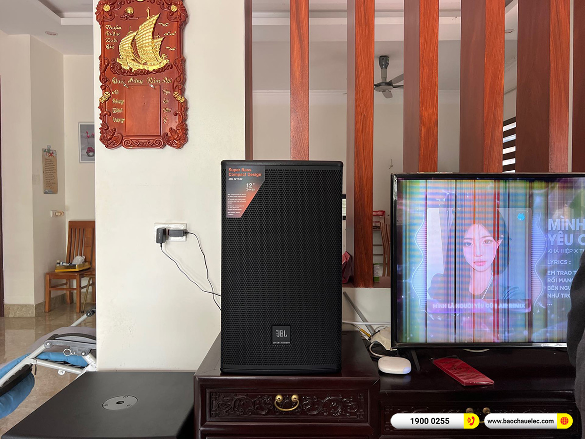 Lắp đặt dàn karaoke JBL hơn 70tr cho chị Trang tại Hà Nội