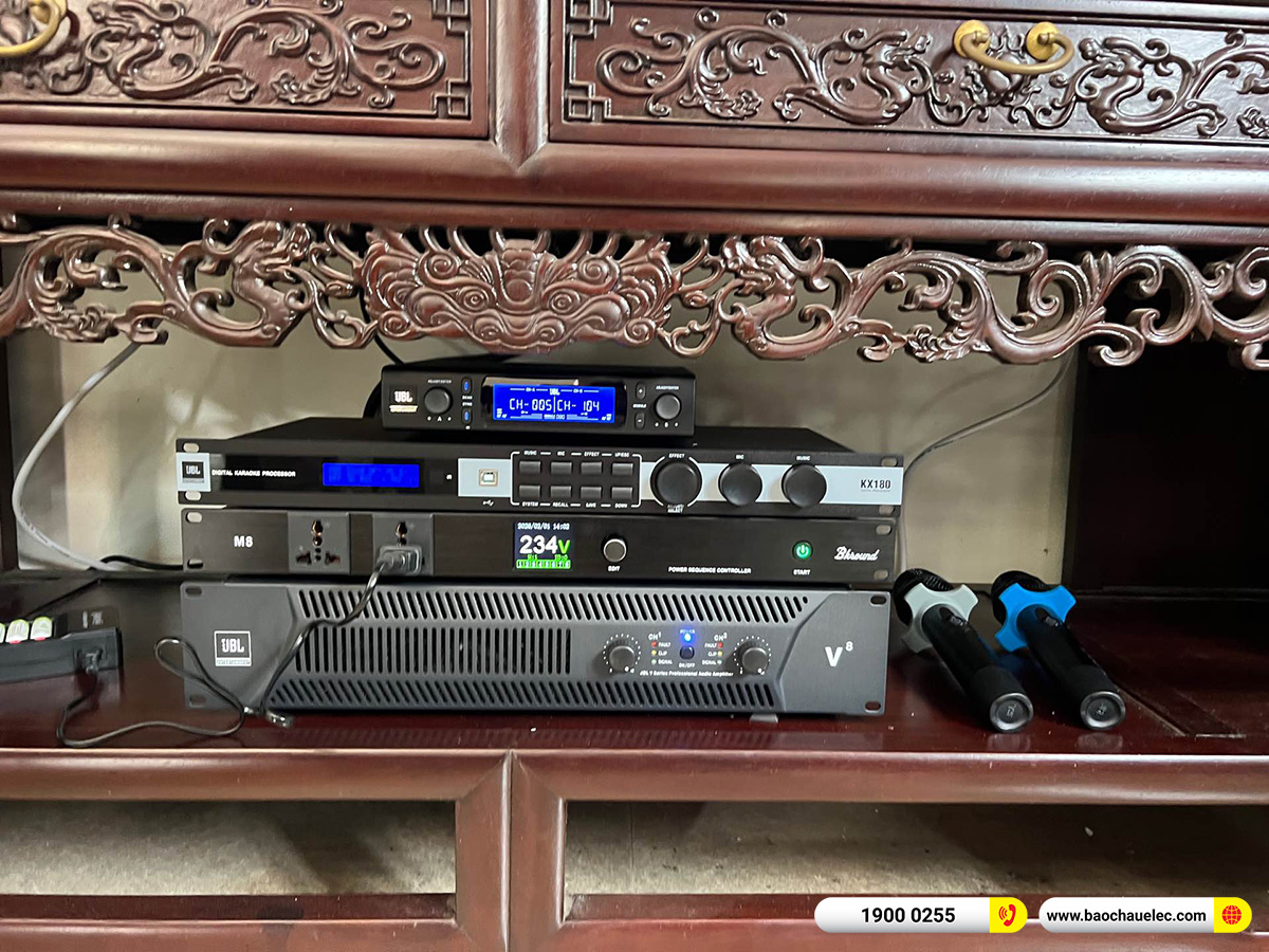 Lắp đặt dàn karaoke JBL hơn 70tr cho chị Trang tại Hà Nội