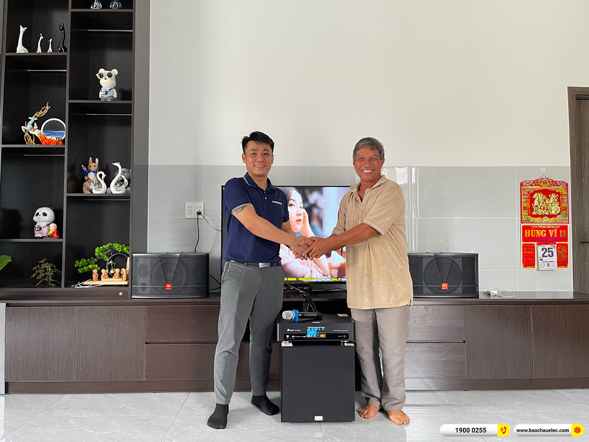 Lắp đặt d&agrave;n karaoke JBL hơn 25tr cho ch&uacute; B&igrave;nh tại Vũng T&agrave;u 