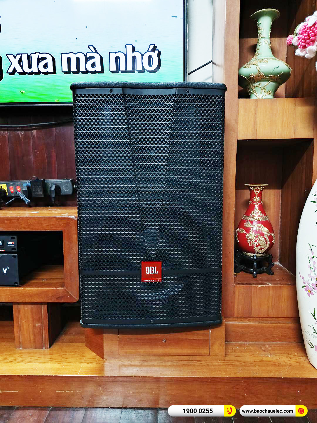 Lắp đặt d&agrave;n karaoke JBL hơn 70tr cho ch&uacute; Minh tại H&agrave; Nội 