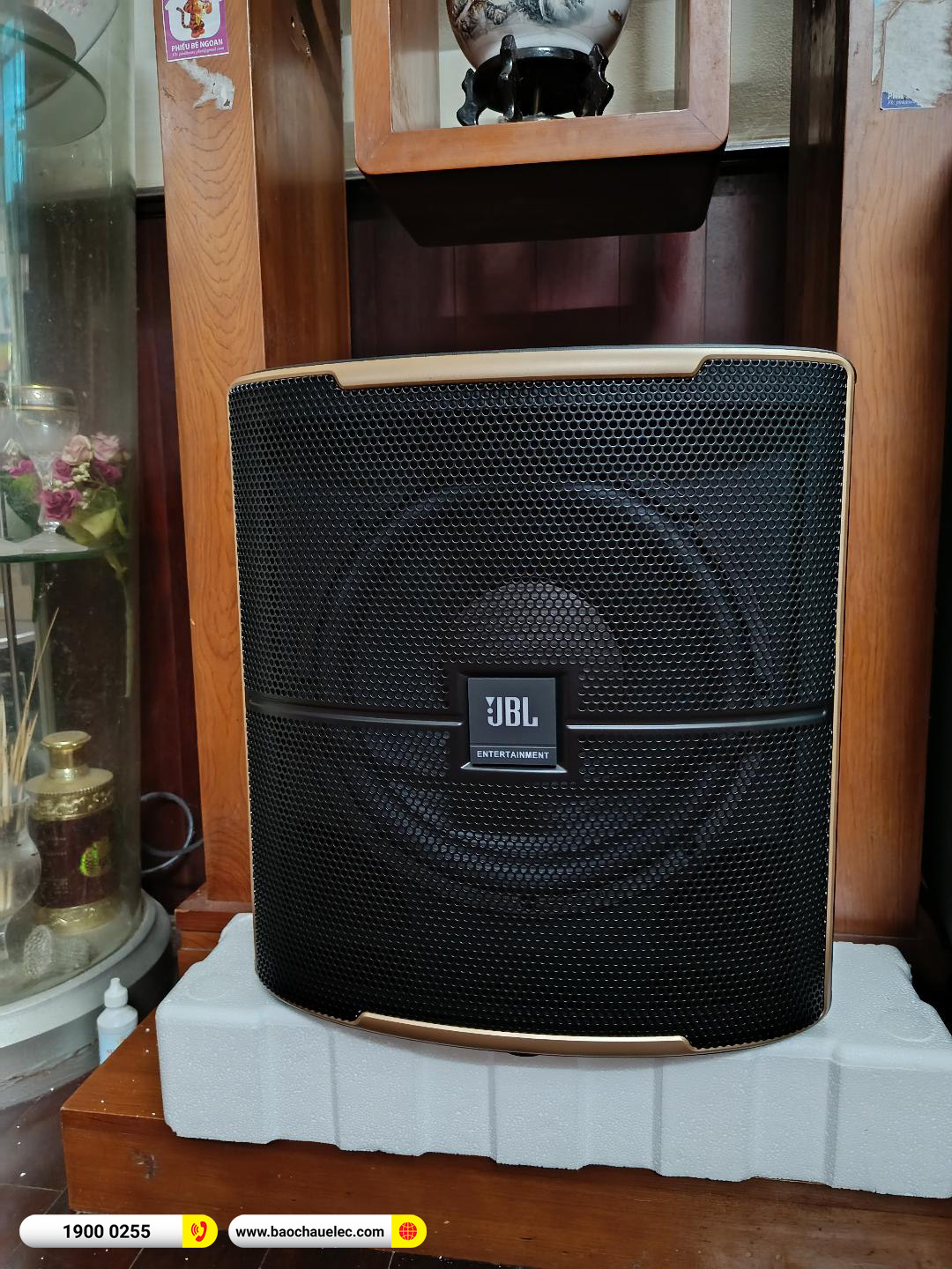 Lắp đặt d&agrave;n karaoke JBL hơn 70tr cho ch&uacute; Minh tại H&agrave; Nội 