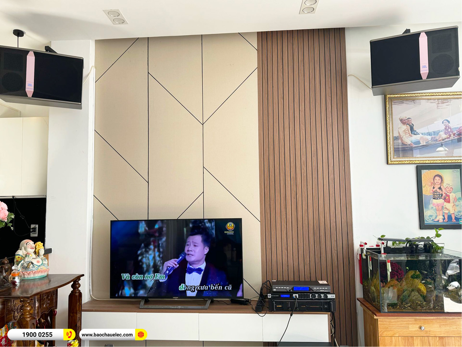 Lắp đặt dàn karaoke JBL hơn 22tr cho cô Oanh tại Đà Nẵng