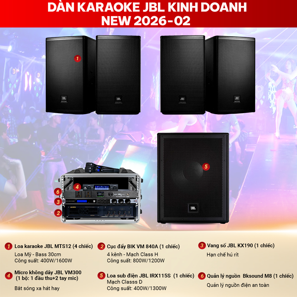 D&agrave;n karaoke JBL kinh doanh New 2026-02