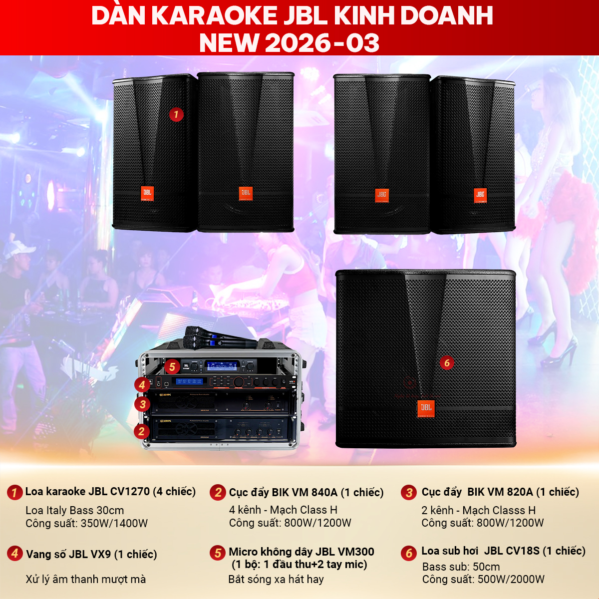 D&agrave;n karaoke JBL kinh doanh New 2026-03