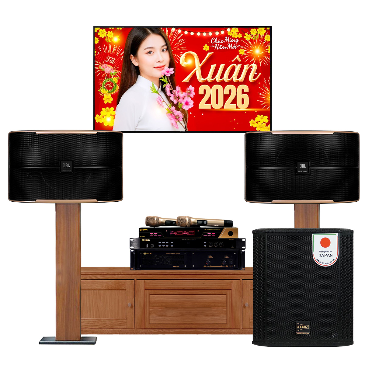 D&agrave;n karaoke JBL Pasion 06