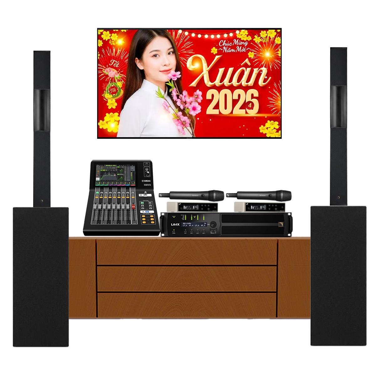 D&agrave;n karaoke L-Acoustics Si&ecirc;u VIP 09