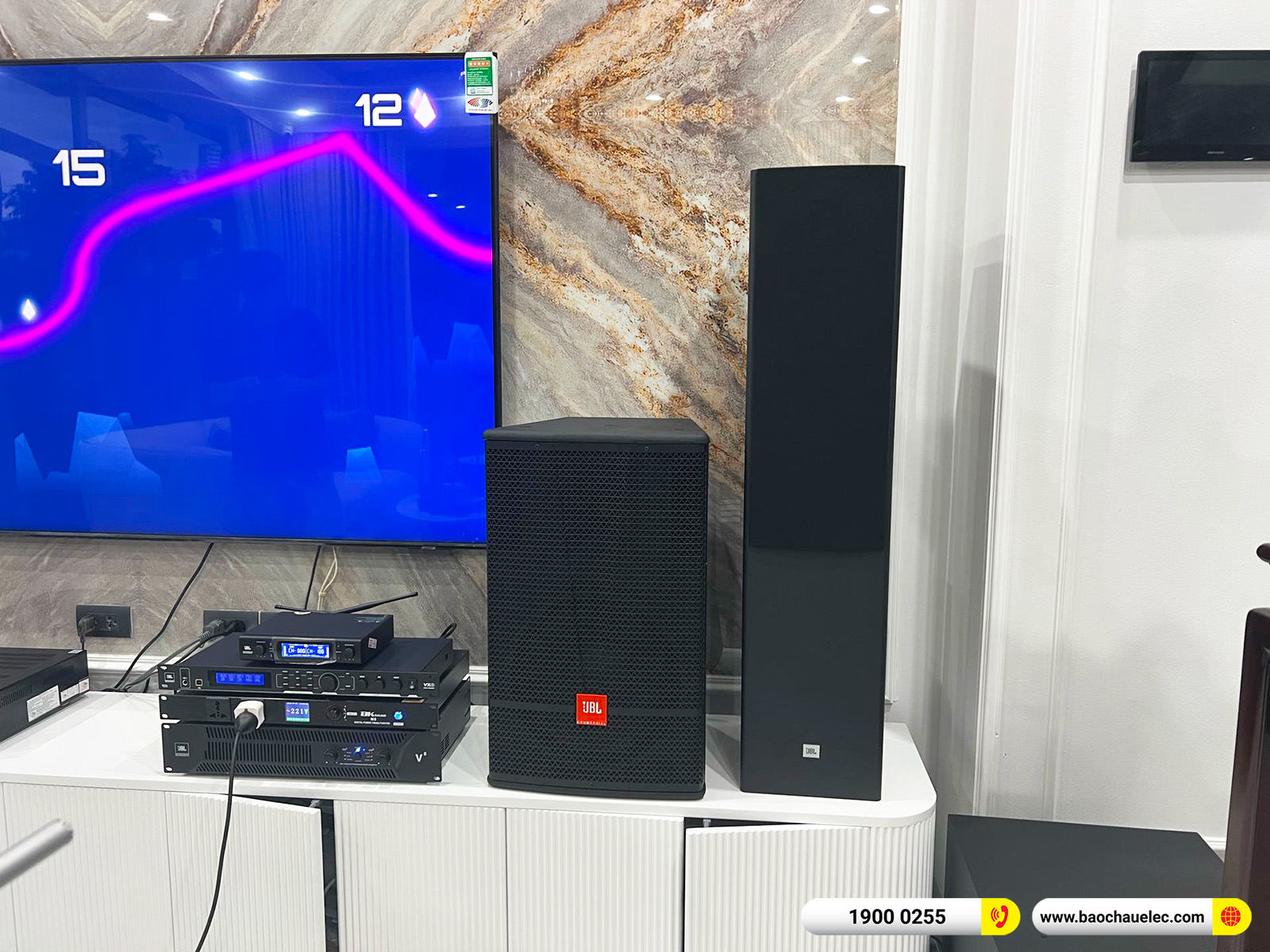 Lắp đặt dàn karaoke, nghe nhạc hơn 106tr cho anh Hồng tại Hà Nội 