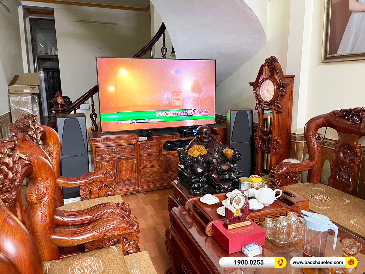 Lắp đặt dàn karaoke, nghe nhạc BIK gần 33tr cho anh Bình tại Phú Thọ