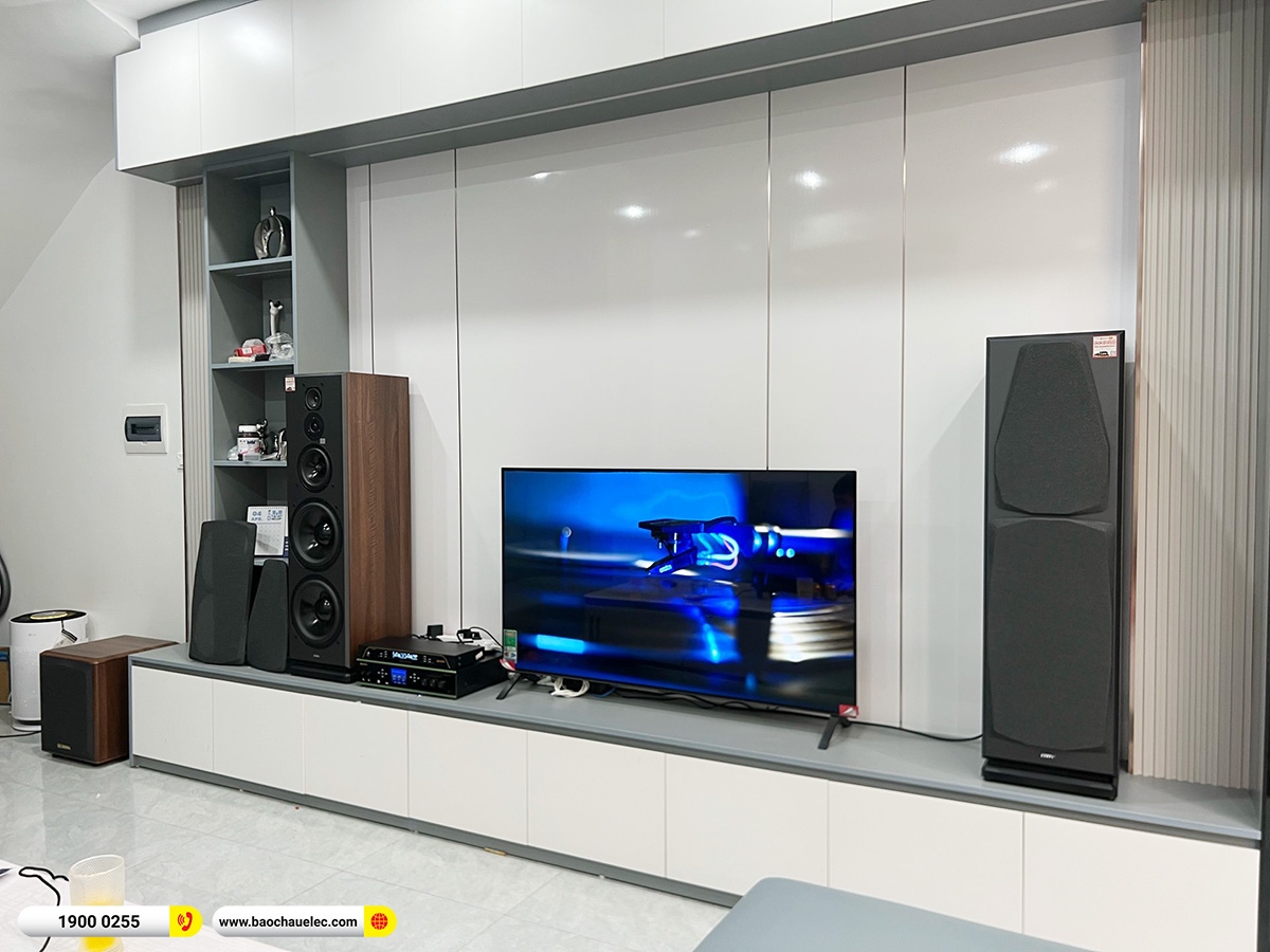 Lắp đặt dàn karaoke, nghe nhạc BIK hơn 30tr cho anh Lộ tại Hà Nội