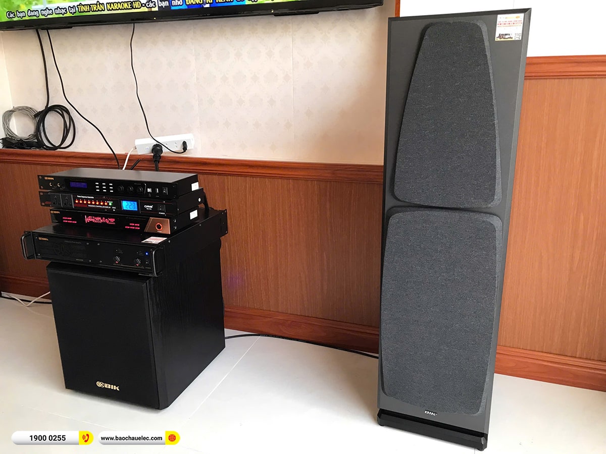 Lắp đặt dàn karaoke, nghe nhạc BIK gần 54tr cho anh Thanh tại Cần Thơ
